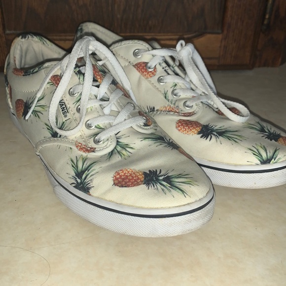 Pineapple print Vans. Flexible pricing! - Picture 1 of 6
